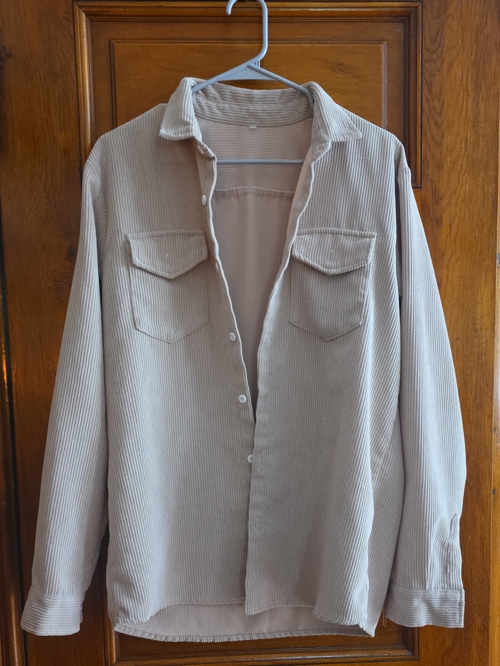 Shein Womens Corduroy Shacket